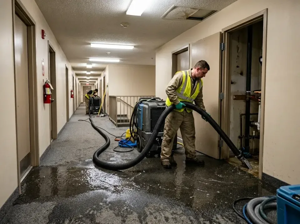 multi-unit-apartment-hallway-f-005 — frequently asked questions, Emergency Burst Pipe Water Extraction & Removal in Liverpoo…